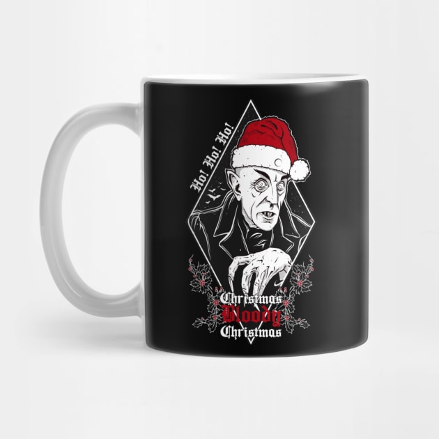 Christmas Bloody Christmas - Nosferatu Creepy Xmas, Ho Ho Bad Santa by SSINAMOON COVEN